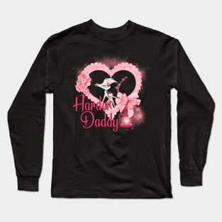 Harder Daddy - Hazbin Hotel Angel Dust Long Sleeve T-Shirt